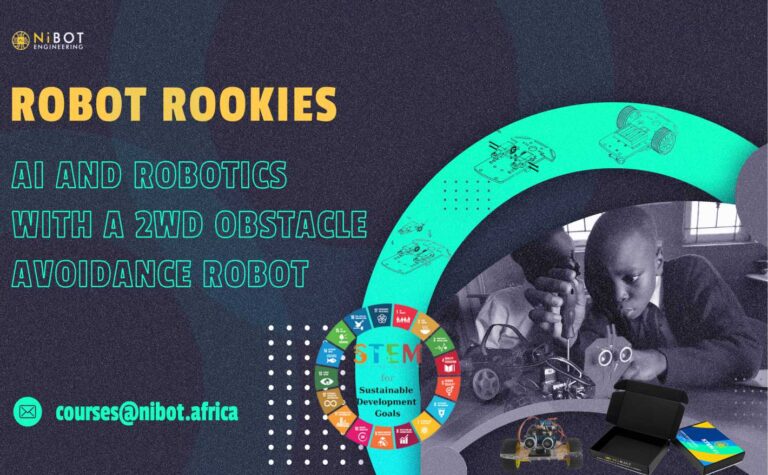 Robot Rookies 1: A Comprehensive Beginner’s Course in STEM, AI, and Robotics with a 2WD Obstacle Avoidance Robot