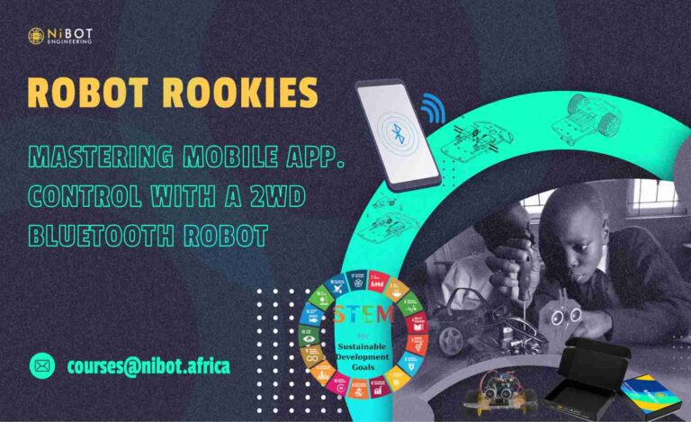 Robot Rookies 4: Mastering Mobile Application Control with a 2WD Bluetooth Robot